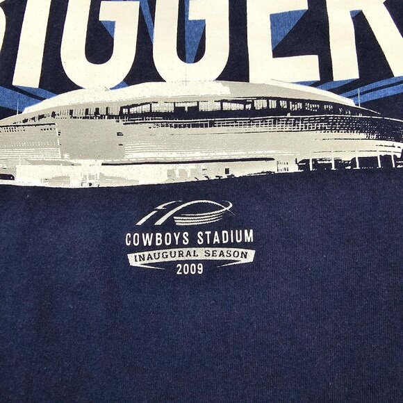 Dallas Cowboys Tshirt Mens Large Ours Is Bigger Inaugural Season NFL Football‎ - Picture 3 of 7